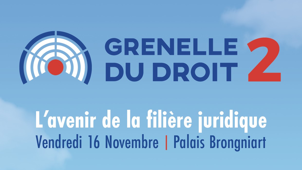 François MAZON intervient au Grenelle du Droit le 16 novembre 2018
